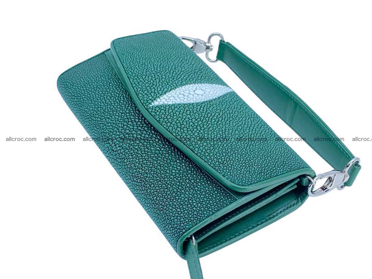 Stingray leather women’s clutch 2465 Foto 4