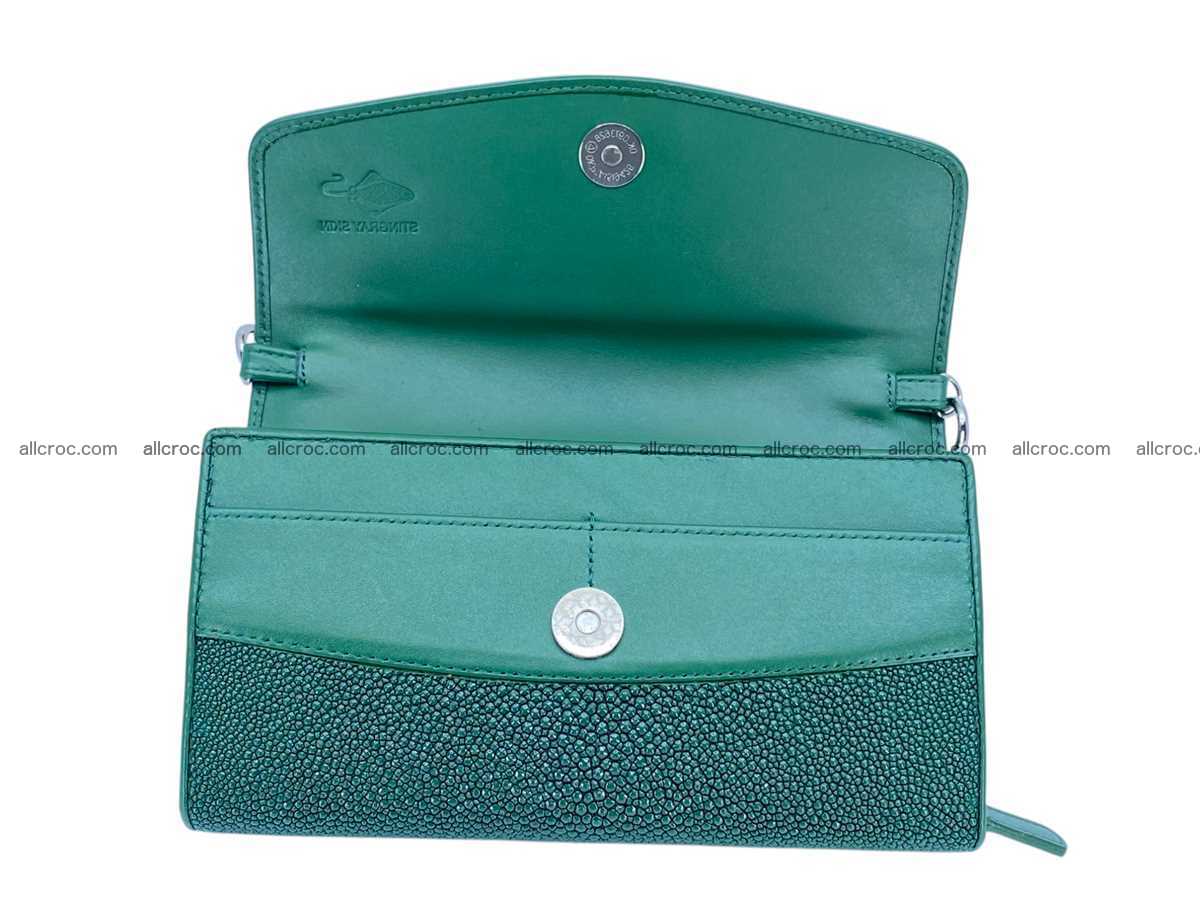 Stingray leather women’s clutch 2465 Foto 5