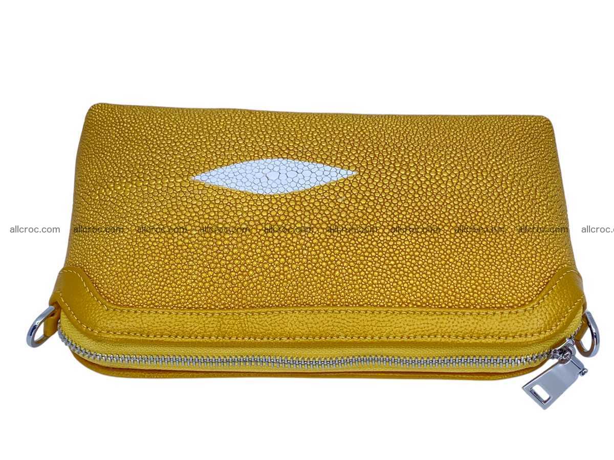Stingray leather women’s clutch 2485 Foto 6