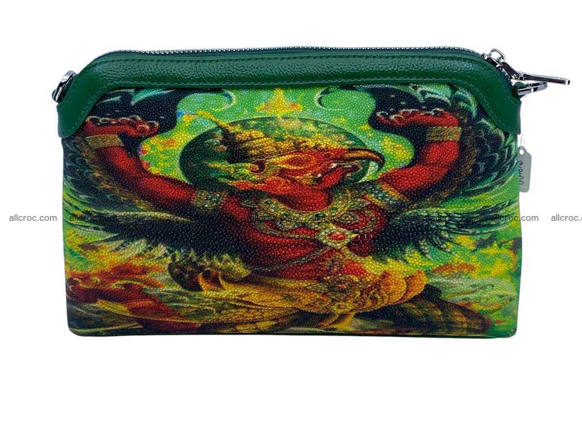 Stingray leather women’s clutch 2481 Foto 0