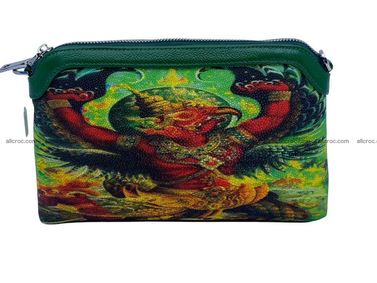 Stingray leather women’s clutch 2481 Foto 1