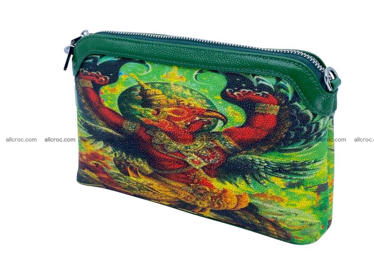 Stingray leather women’s clutch 2481 Foto 2