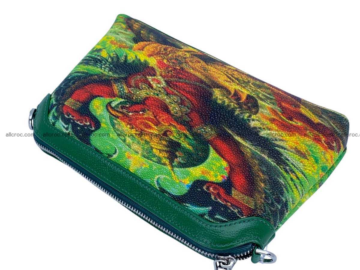 Stingray leather women’s clutch 2481 Foto 6