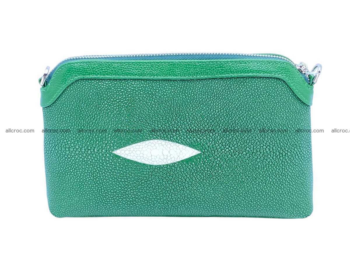 Stingray leather women’s clutch 2489 Foto 4