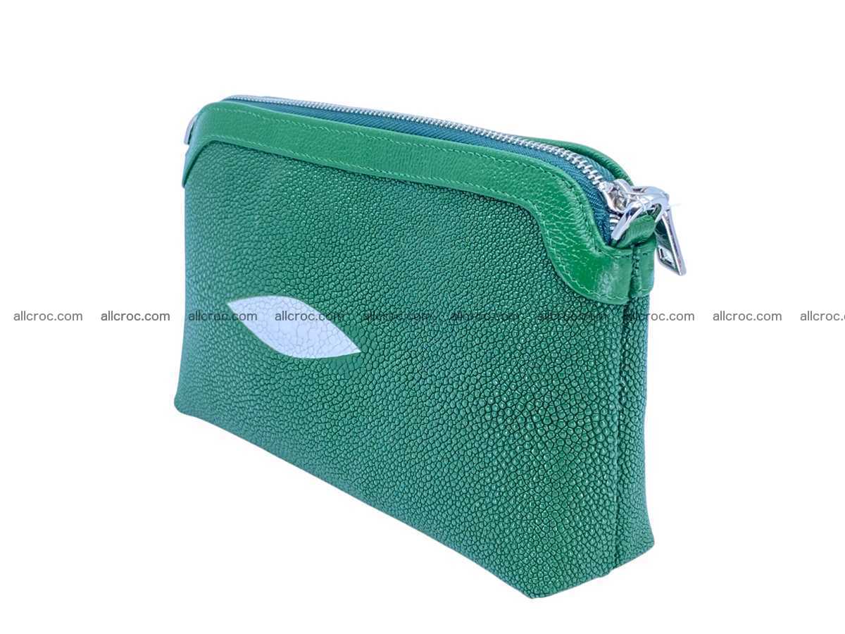 Stingray leather women’s clutch 2489 Foto 5