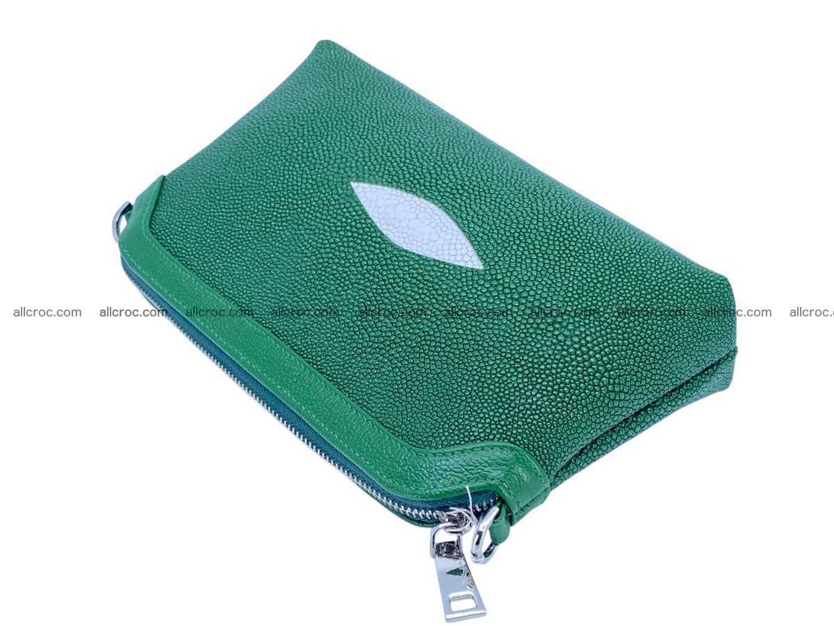 Stingray leather women’s clutch 2489 Foto 7
