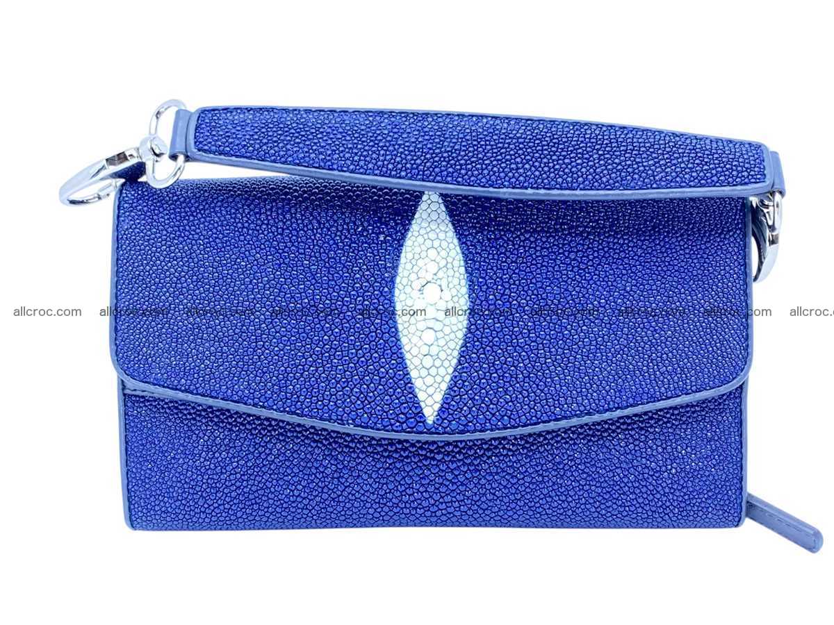 Stingray leather women’s clutch 2464 Foto 0