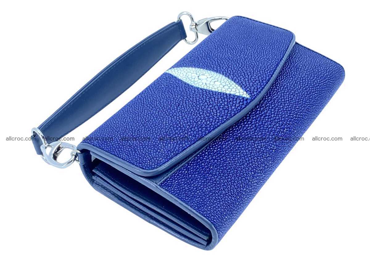 Stingray leather women’s clutch 2464 Foto 5