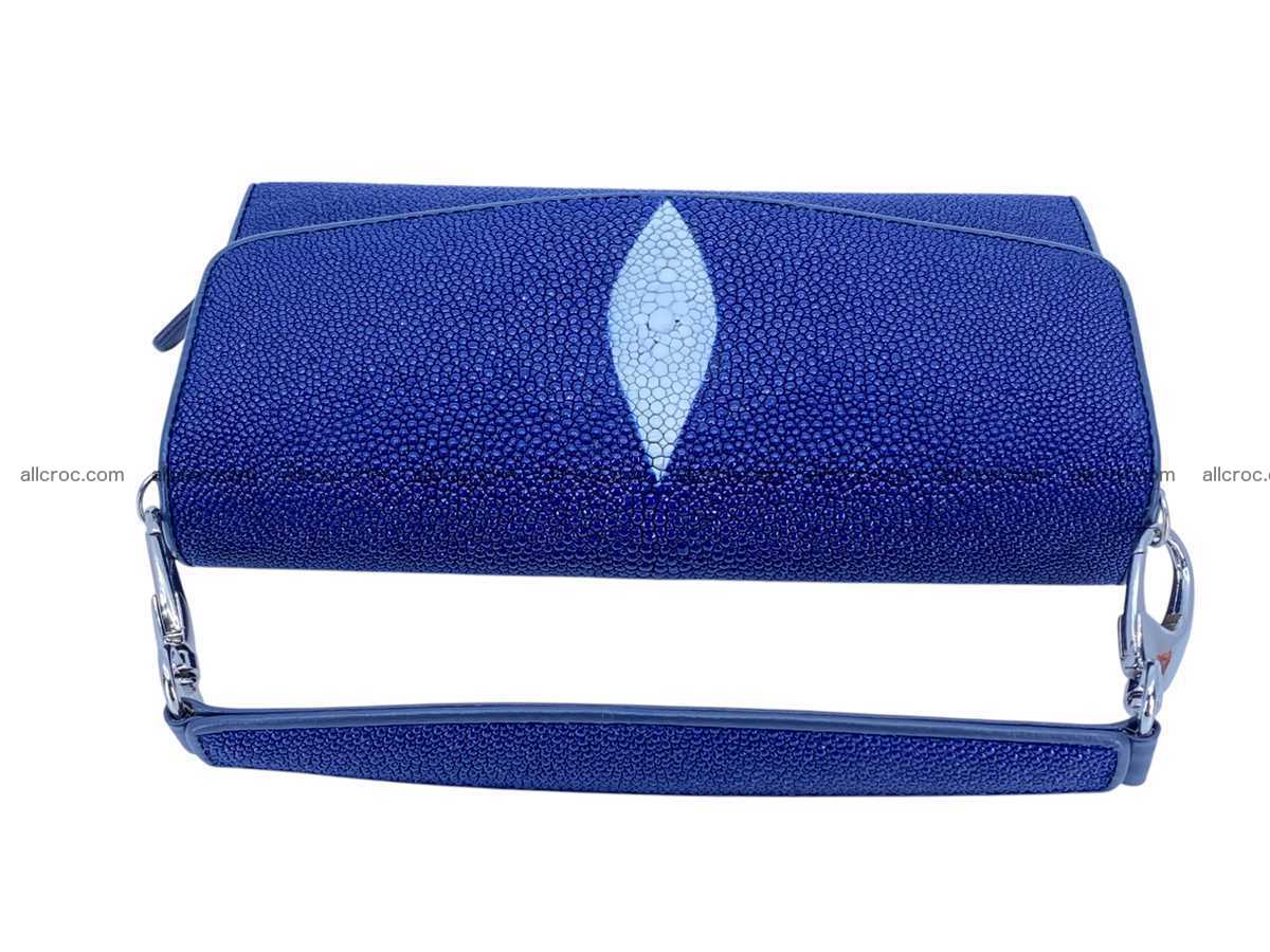 Stingray leather women’s clutch 2464 Foto 7
