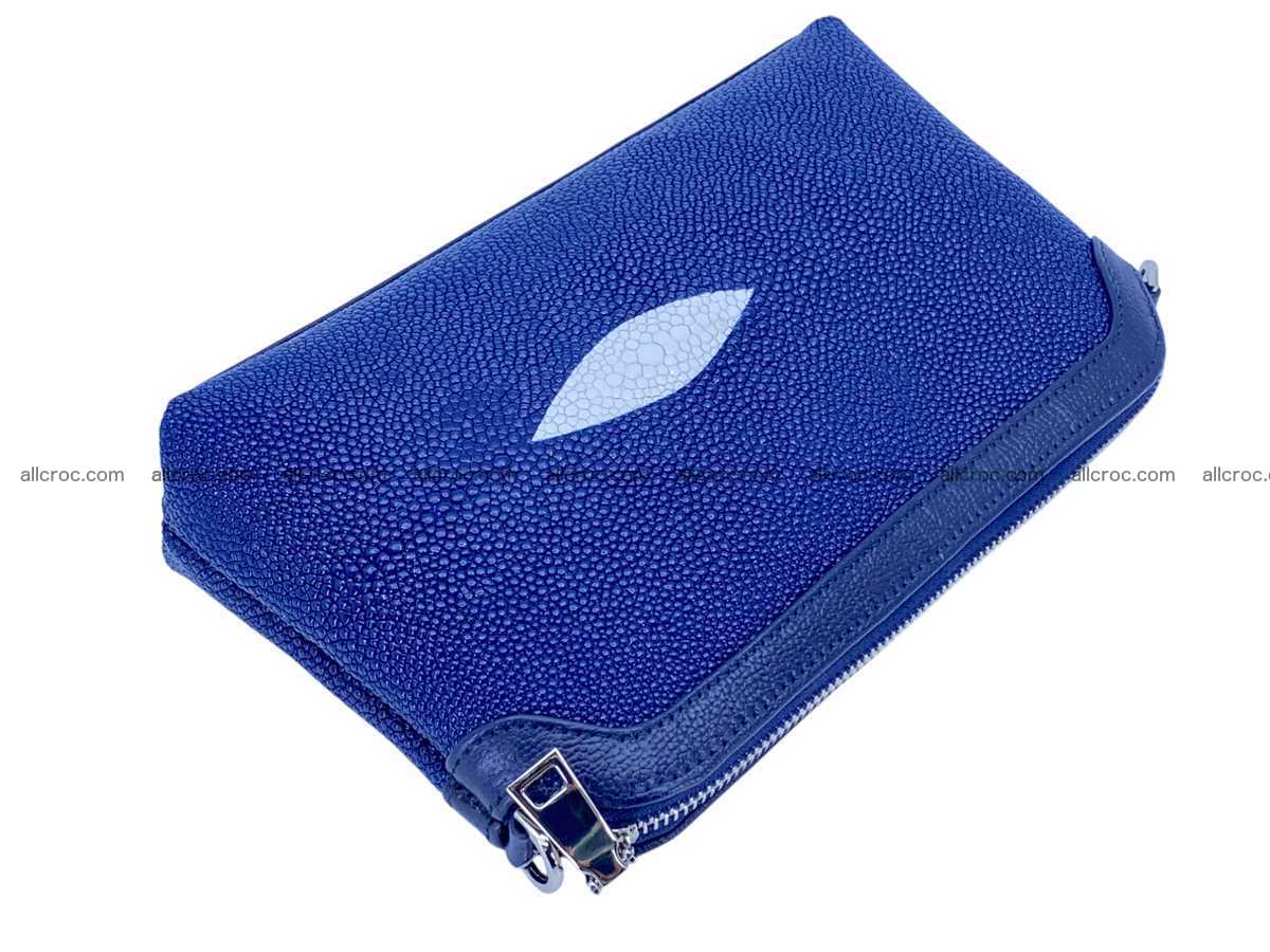 Stingray leather women’s clutch 2487 Foto 7