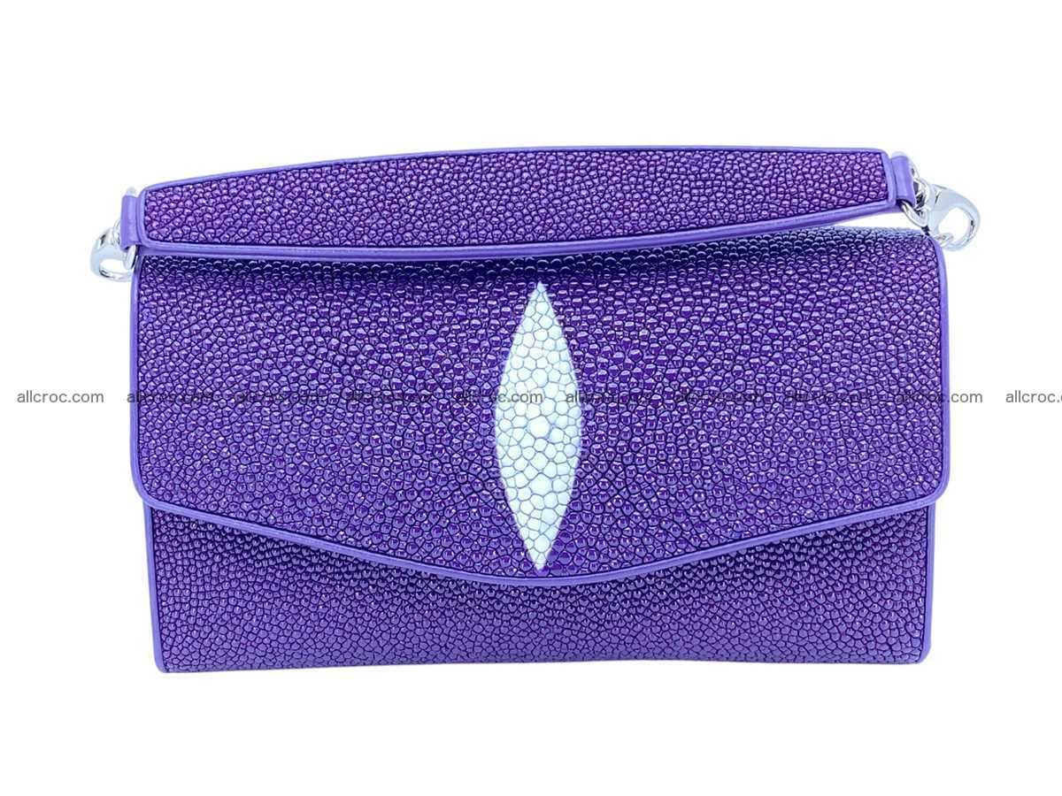 Stingray leather women’s clutch 2463 Foto 1