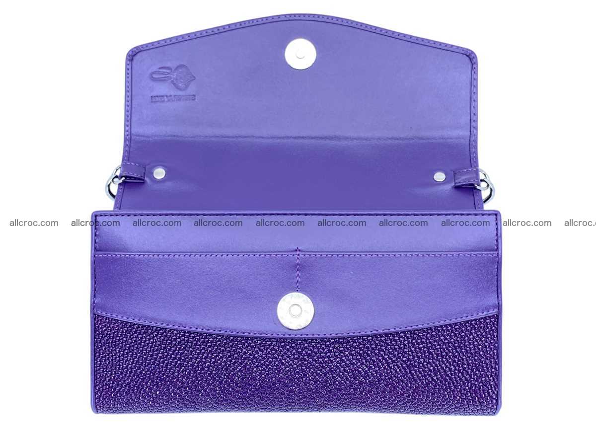 Stingray leather women’s clutch 2463 Foto 6