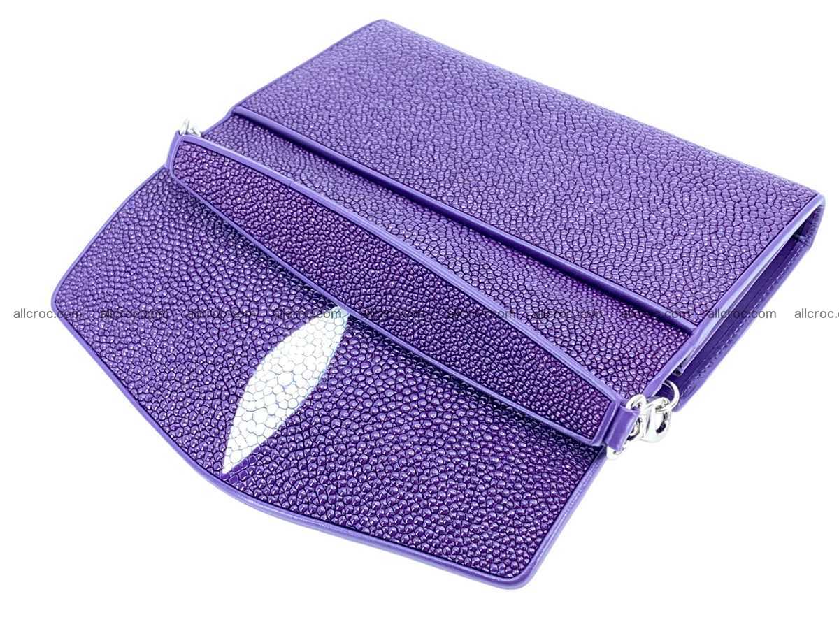 Stingray leather women’s clutch 2463 Foto 3