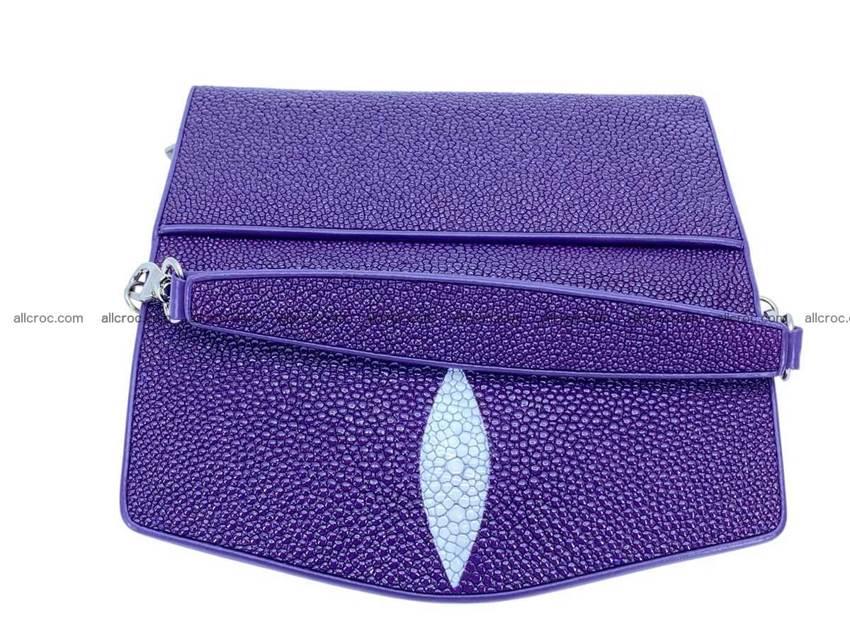 Stingray leather women’s clutch 2463 Foto 4