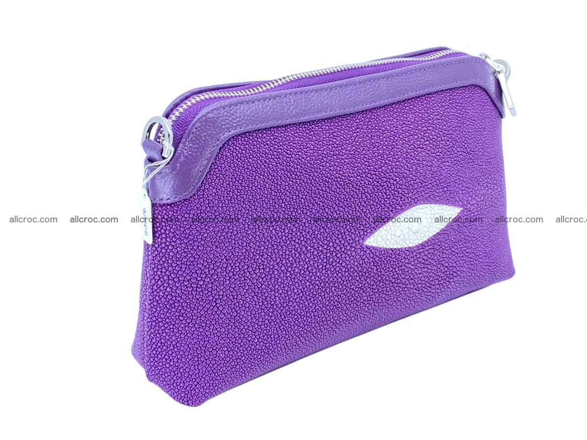 Stingray leather women’s clutch 2486 Foto 5