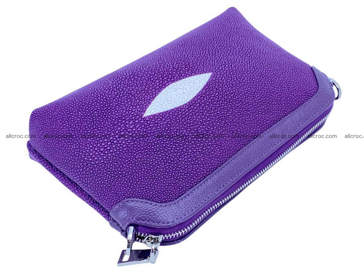 Stingray leather women’s clutch 2486 Foto 7