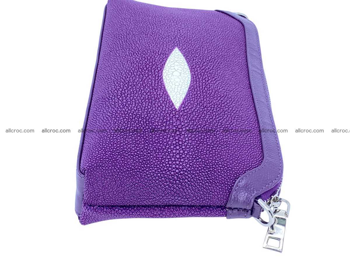Stingray leather women’s clutch 2486 Foto 8