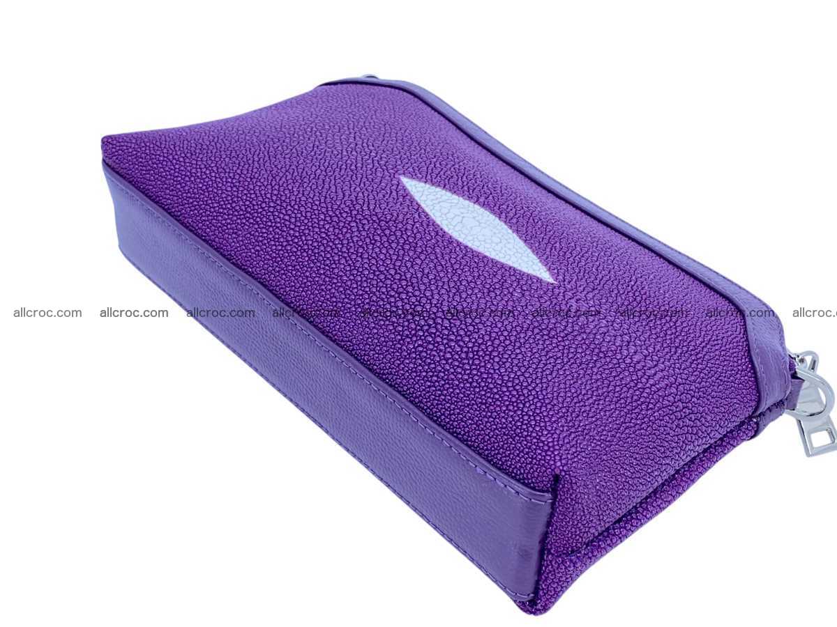 Stingray leather women’s clutch 2486 Foto 9