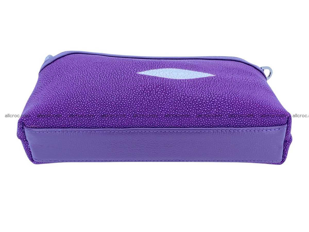 Stingray leather women’s clutch 2486 Foto 10