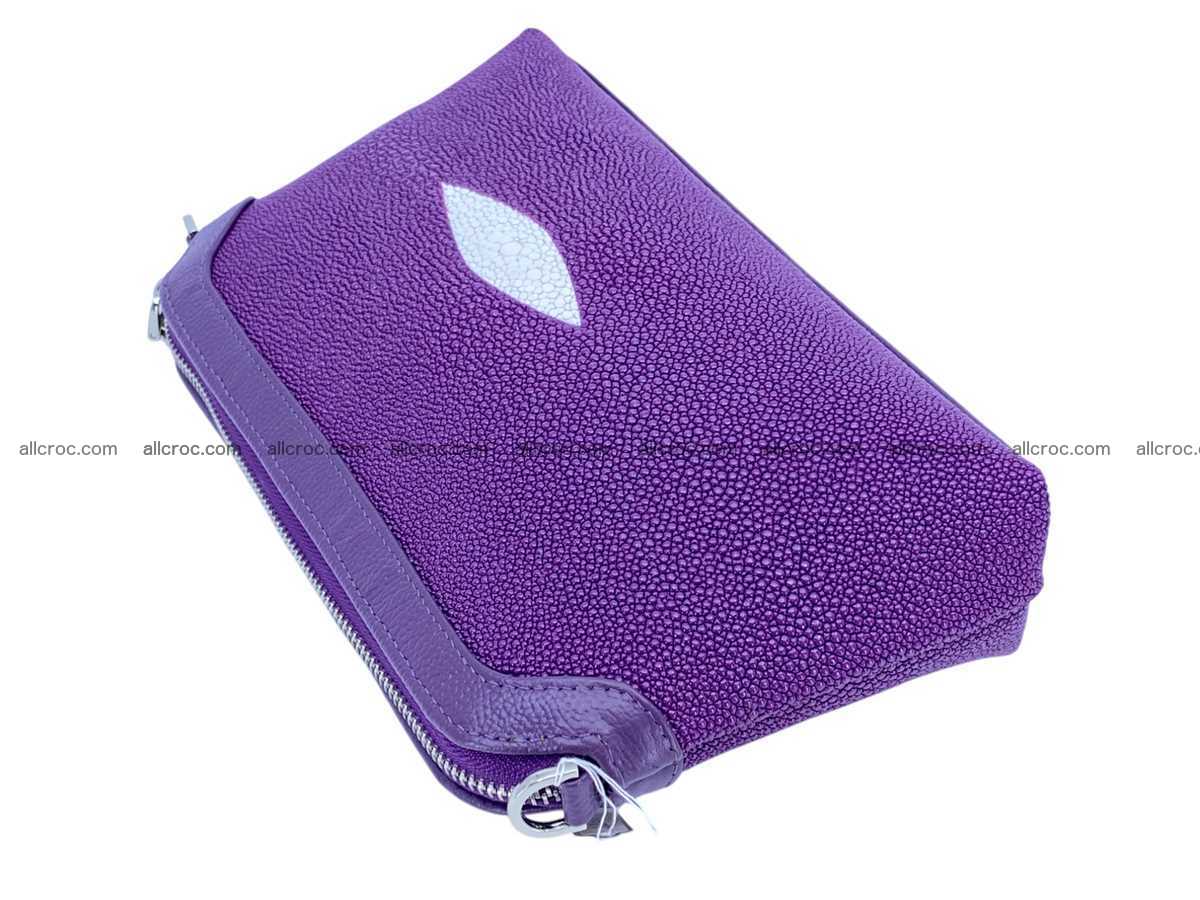 Stingray leather women’s clutch 2486 Foto 12
