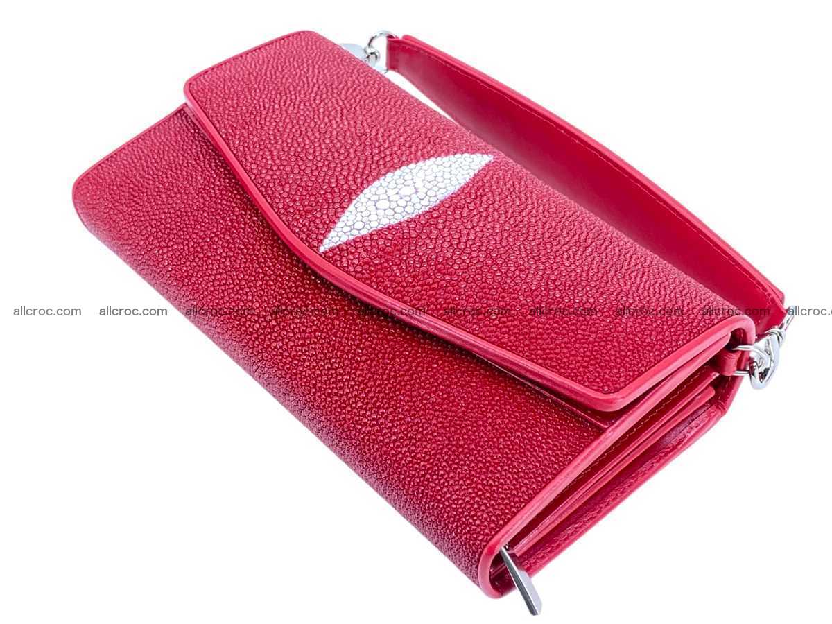 Stingray leather women’s clutch 2460 Foto 4