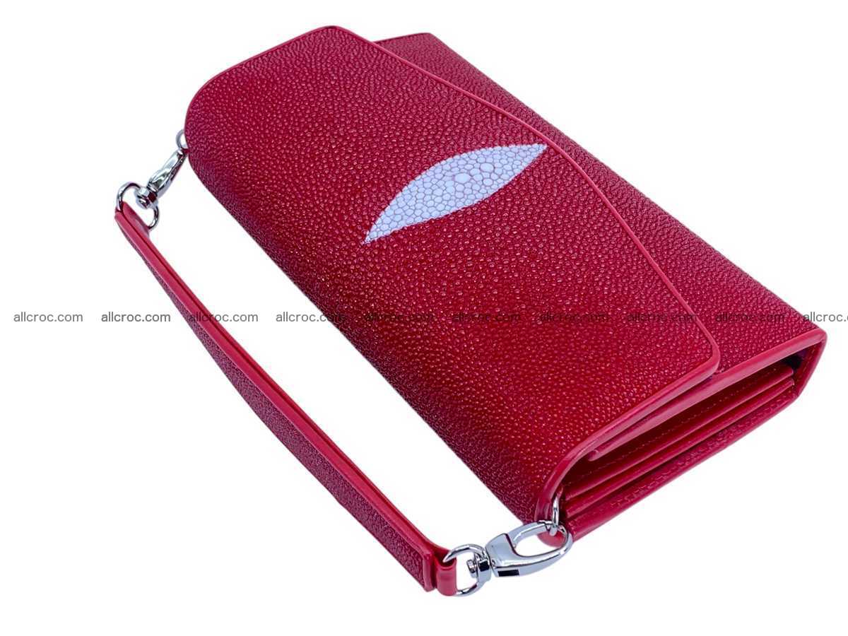 Stingray leather women’s clutch 2460 Foto 7