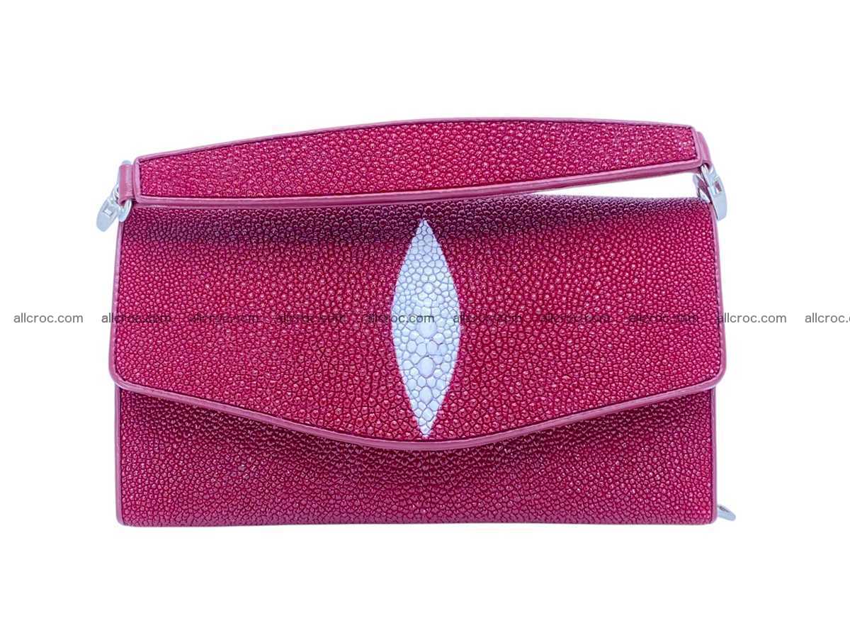 Stingray leather women’s clutch 2462 Foto 0