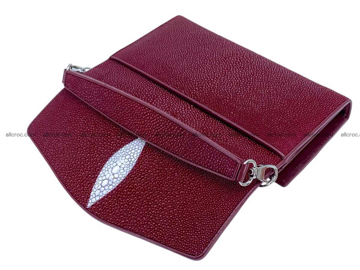 Stingray leather women’s clutch 2462 Foto 4