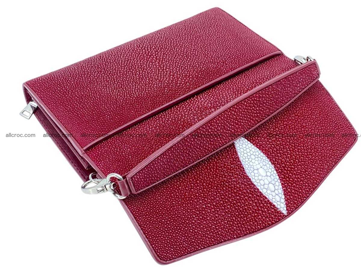 Stingray leather women’s clutch 2462 Foto 2