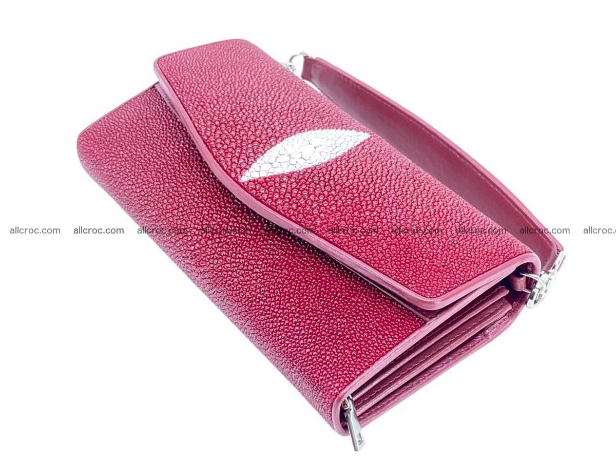Stingray leather women’s clutch 2462 Foto 6