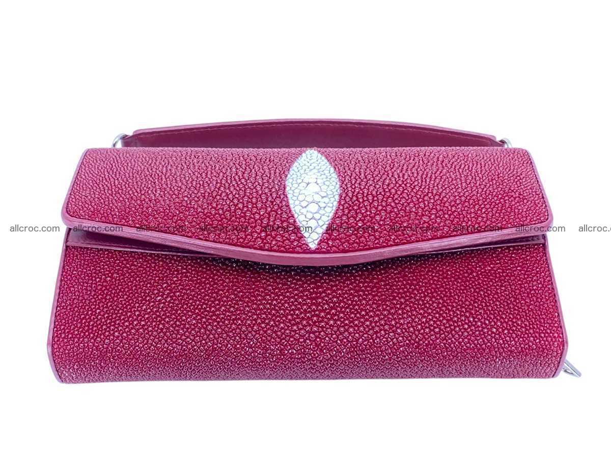Stingray leather women’s clutch 2462 Foto 7