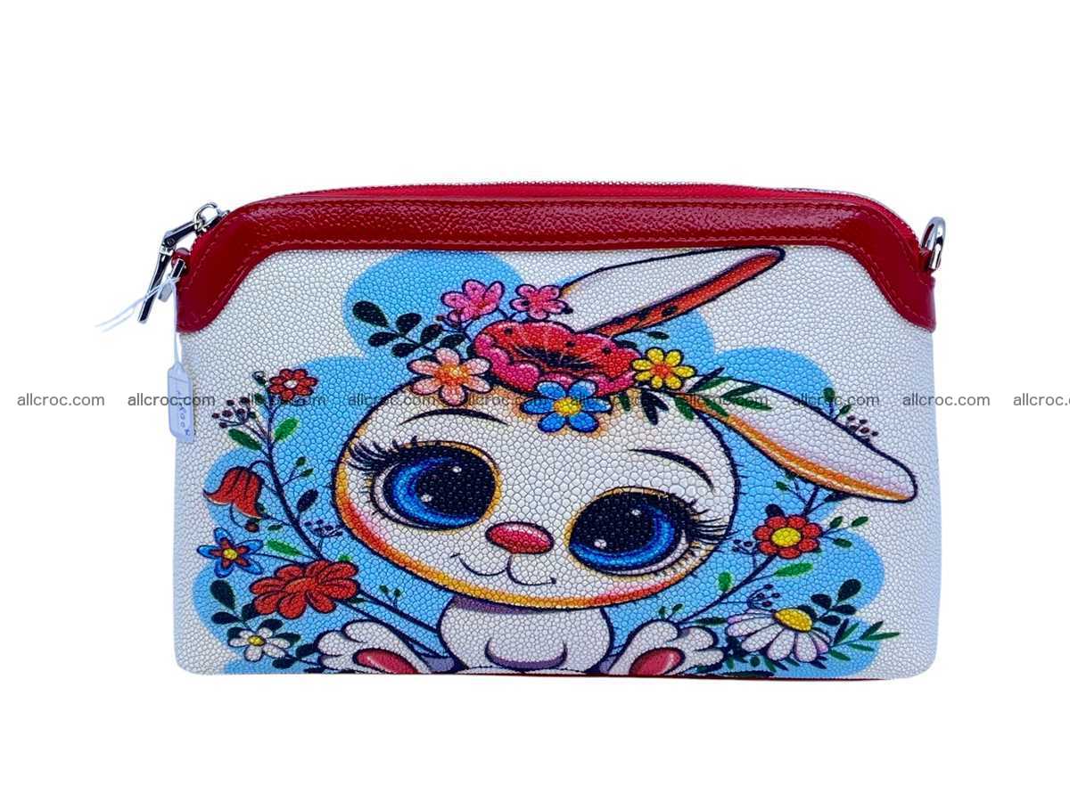 Stingray leather women’s clutch 2482 Foto 0