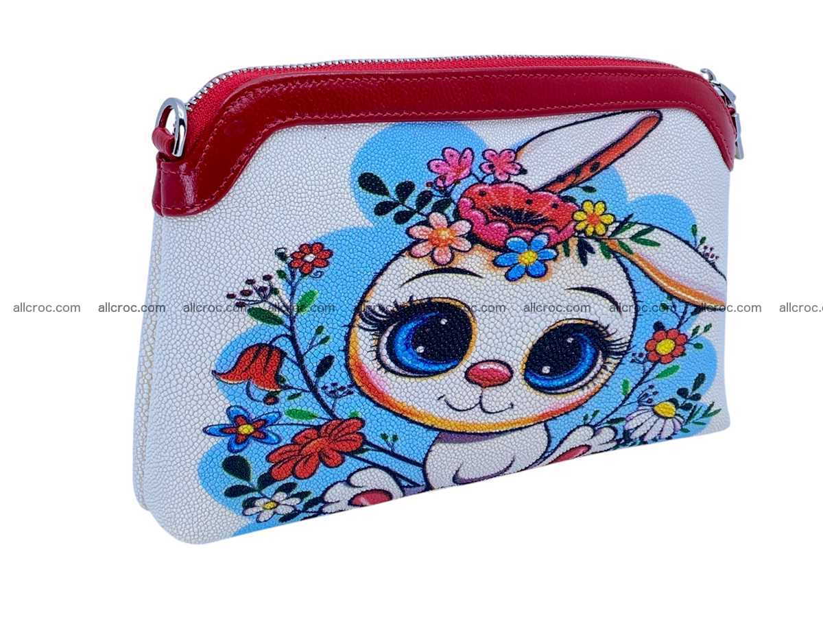 Stingray leather women’s clutch 2482 Foto 3