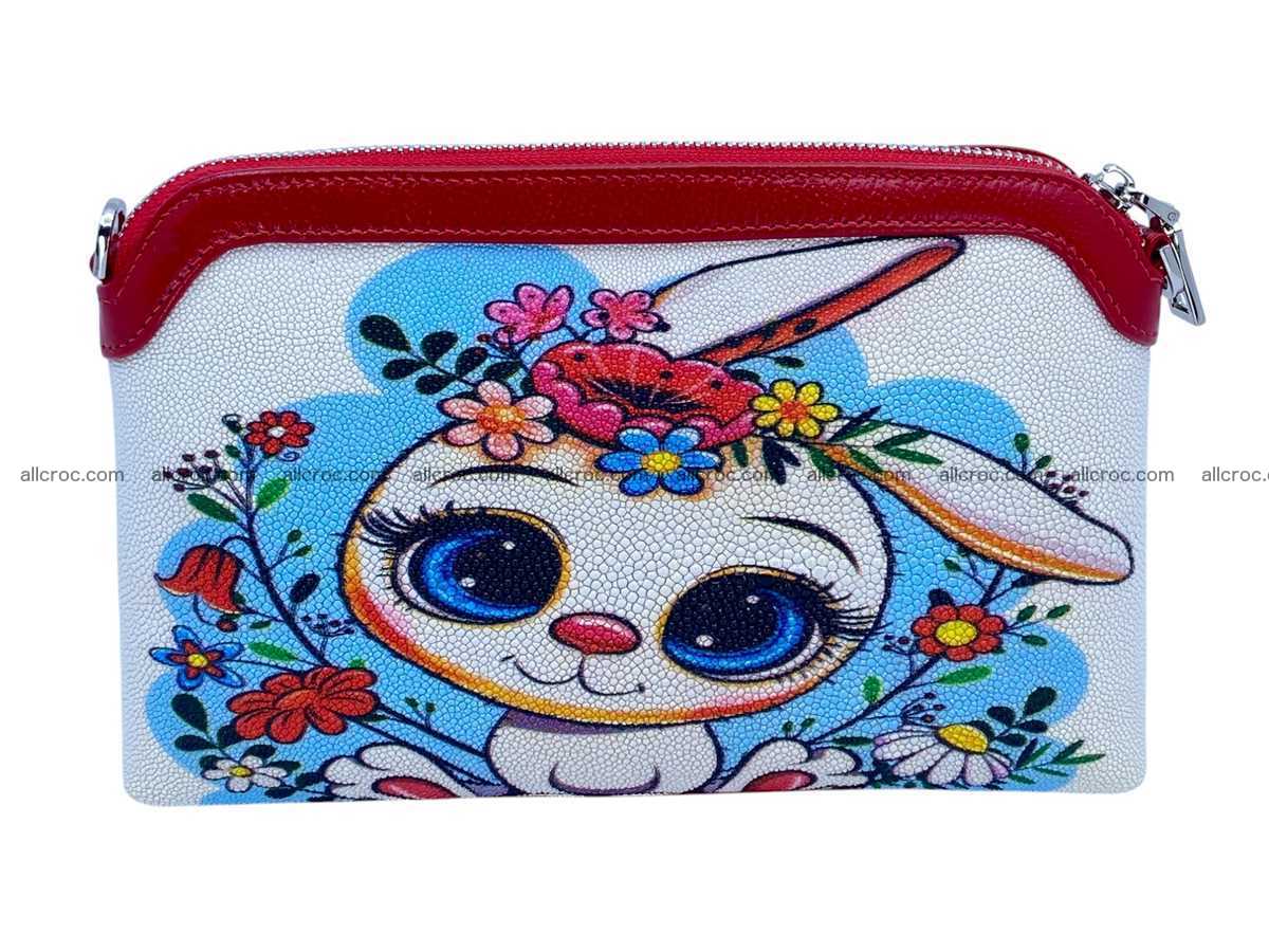 Stingray leather women’s clutch 2482 Foto 4