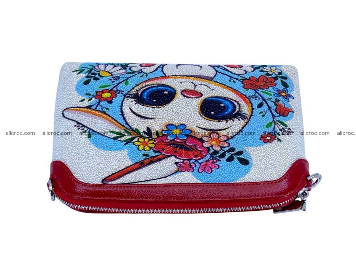 Stingray leather women’s clutch 2482 Foto 7