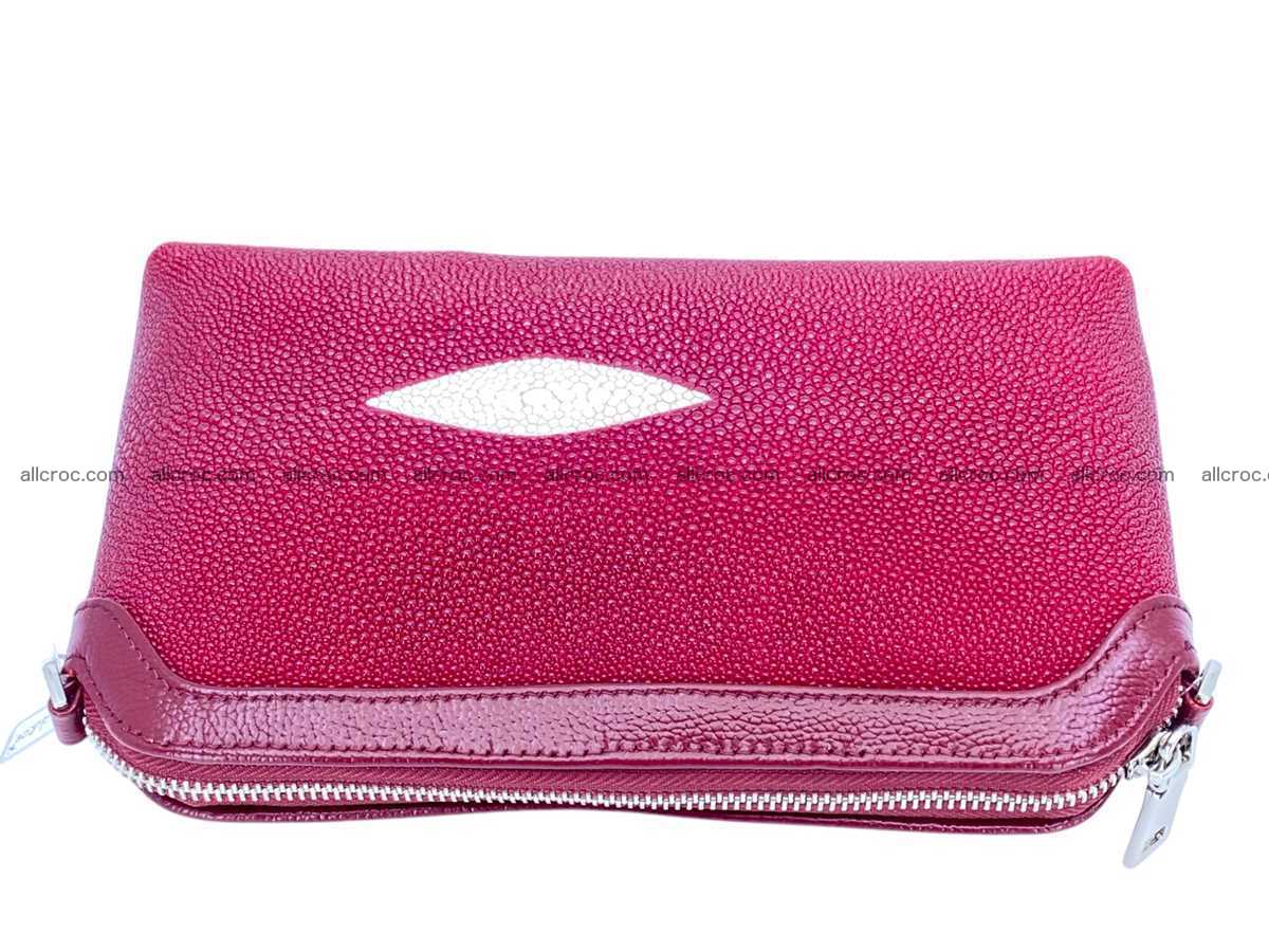 Stingray leather women’s clutch 2490 Foto 5