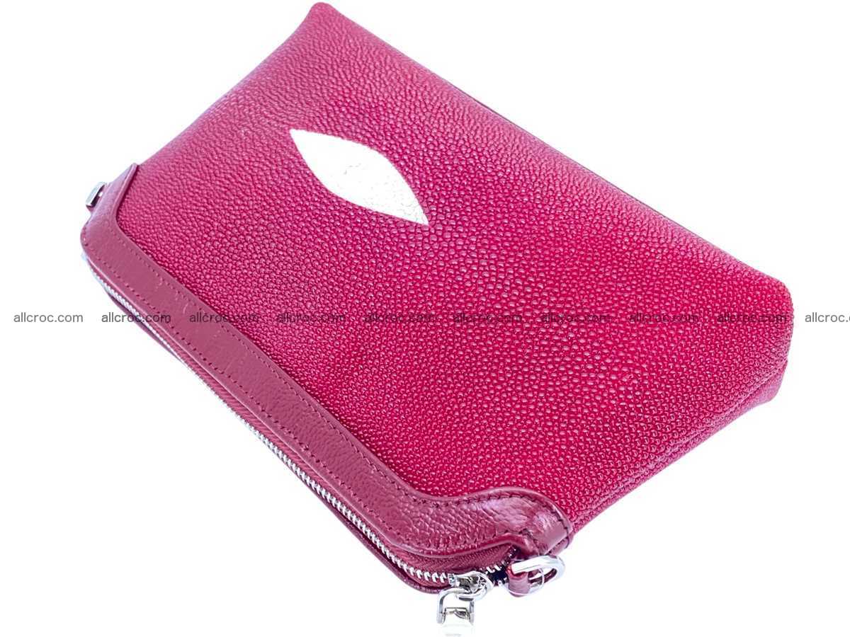 Stingray leather women’s clutch 2490 Foto 6
