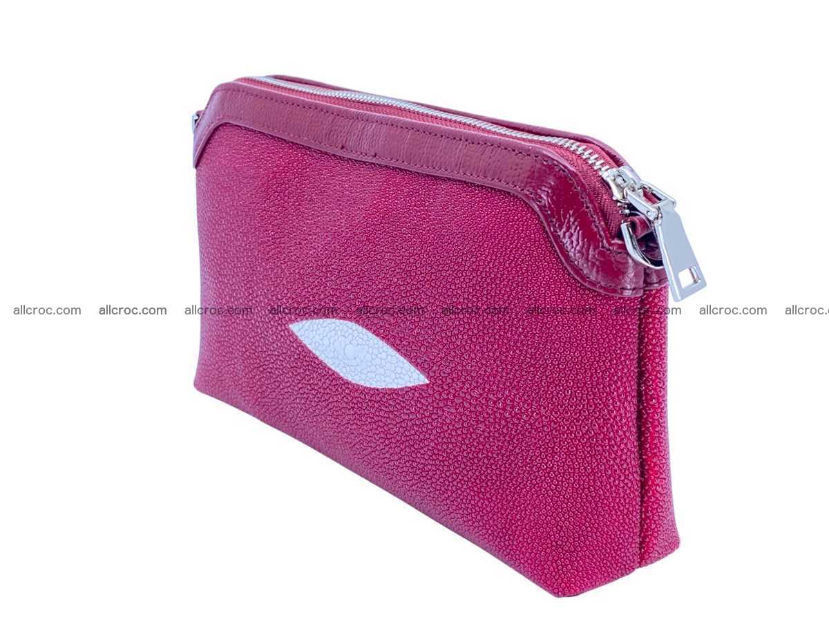 Stingray leather women’s clutch 2490 Foto 4