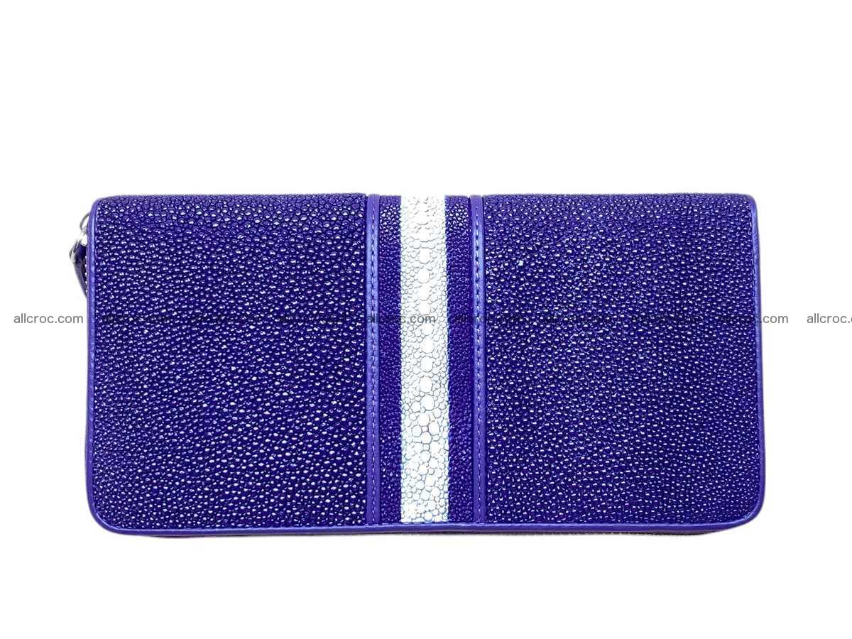 Stingray leather zip wallet  2813 Foto 0