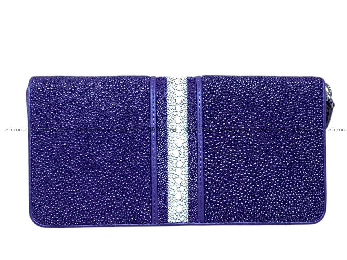 Stingray leather zip wallet  2813 Foto 1