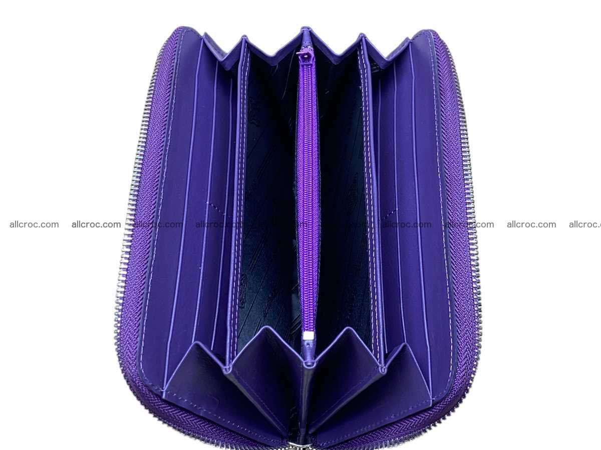 Stingray leather zip wallet  2813 Foto 7