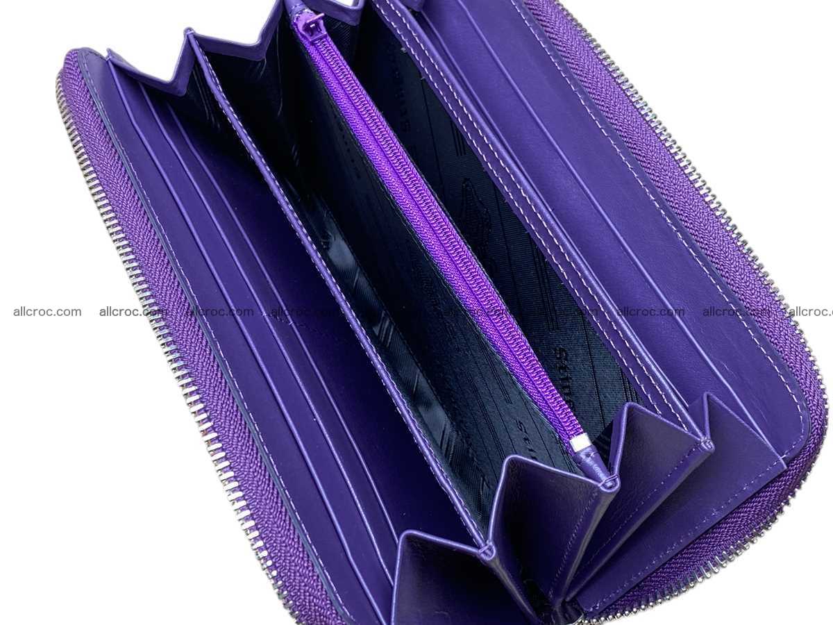 Stingray leather zip wallet  2813 Foto 6
