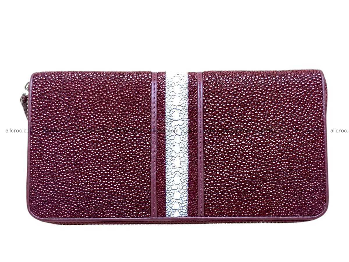 Stingray leather zip wallet 2812  Foto 1