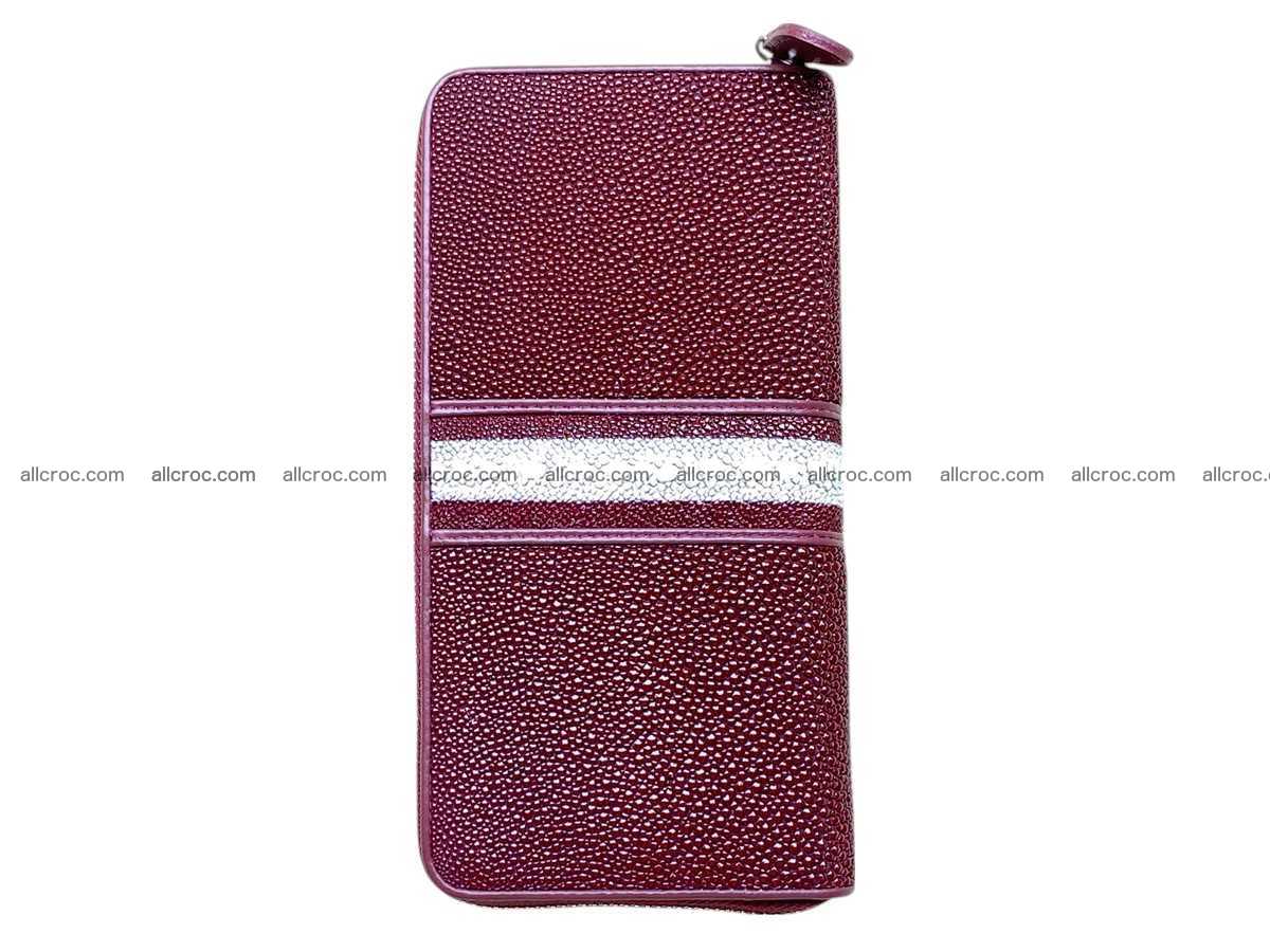 Stingray leather zip wallet 2812  Foto 3