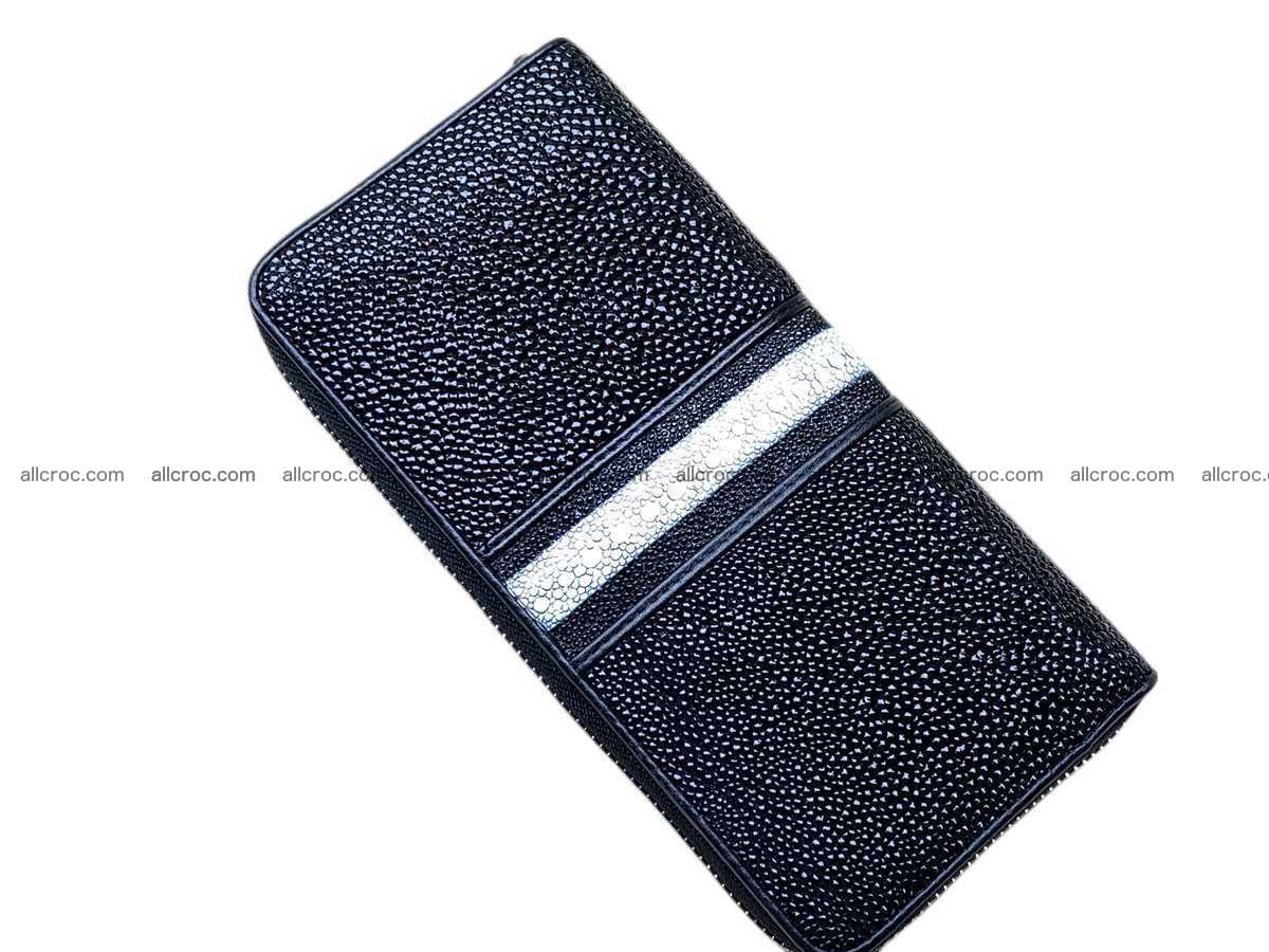 Stingray leather zip wallet 2810 Foto 4