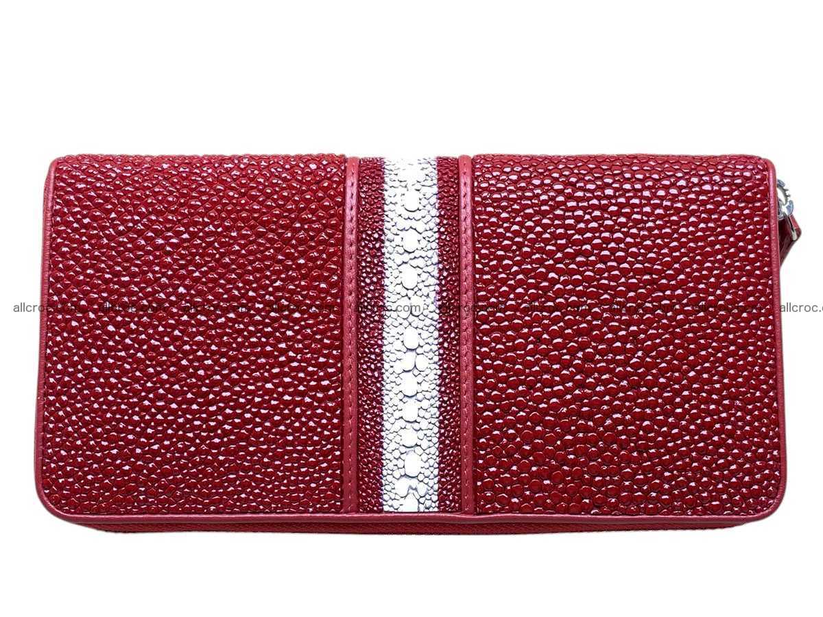 Stingray leather zip wallet 2811 Foto 0