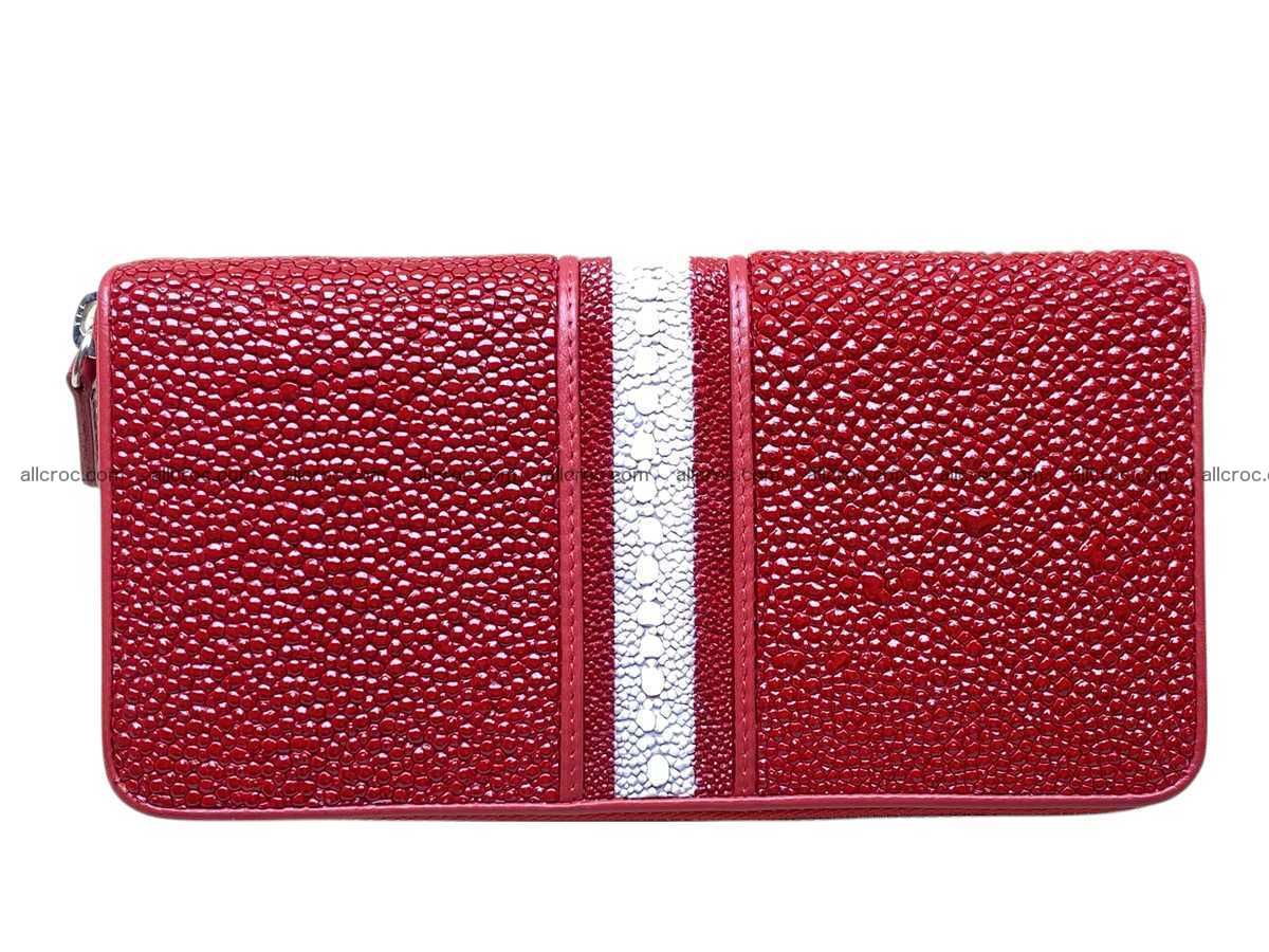 Stingray leather zip wallet 2811 Foto 1