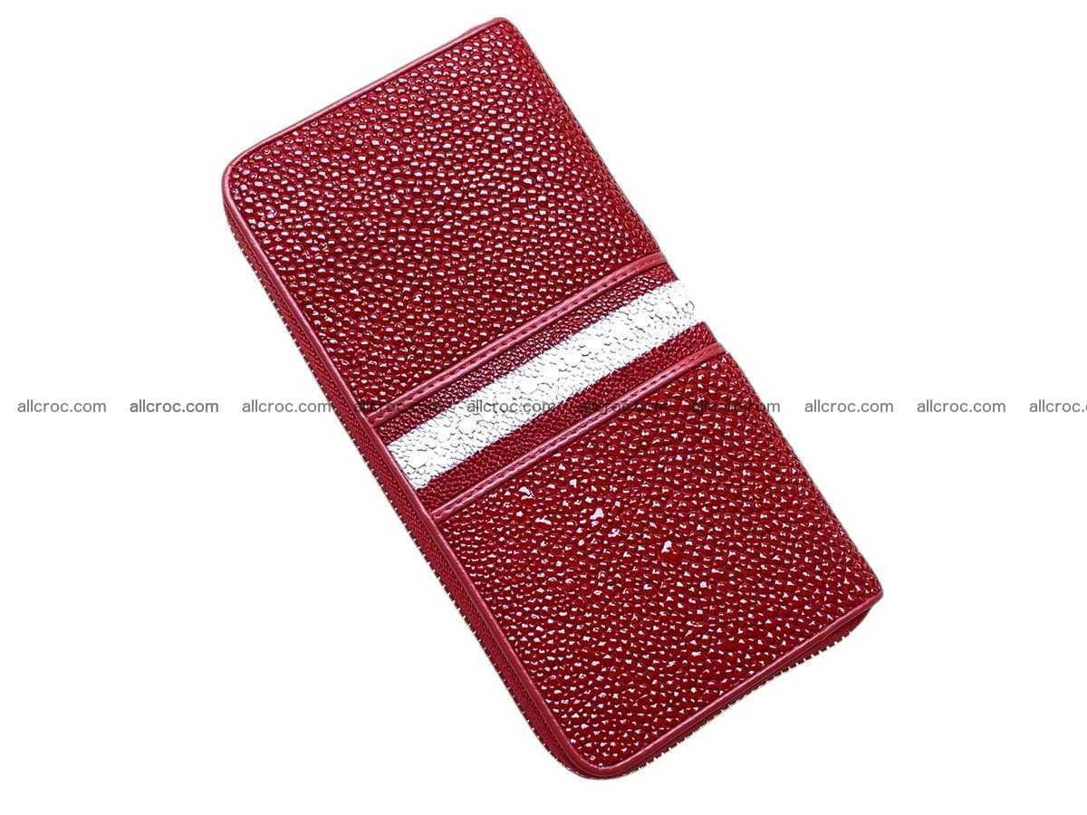 Stingray leather zip wallet 2811 Foto 2