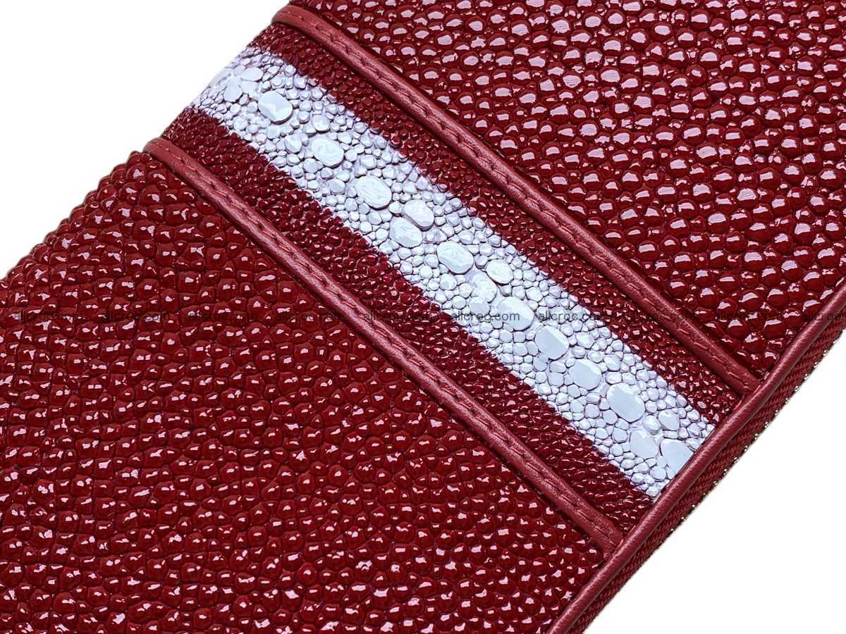 Stingray leather zip wallet 2811 Foto 5