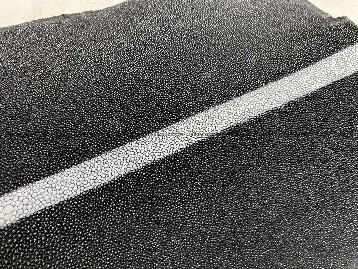 Stingray skin 9 inches round shape 2314 Foto 4